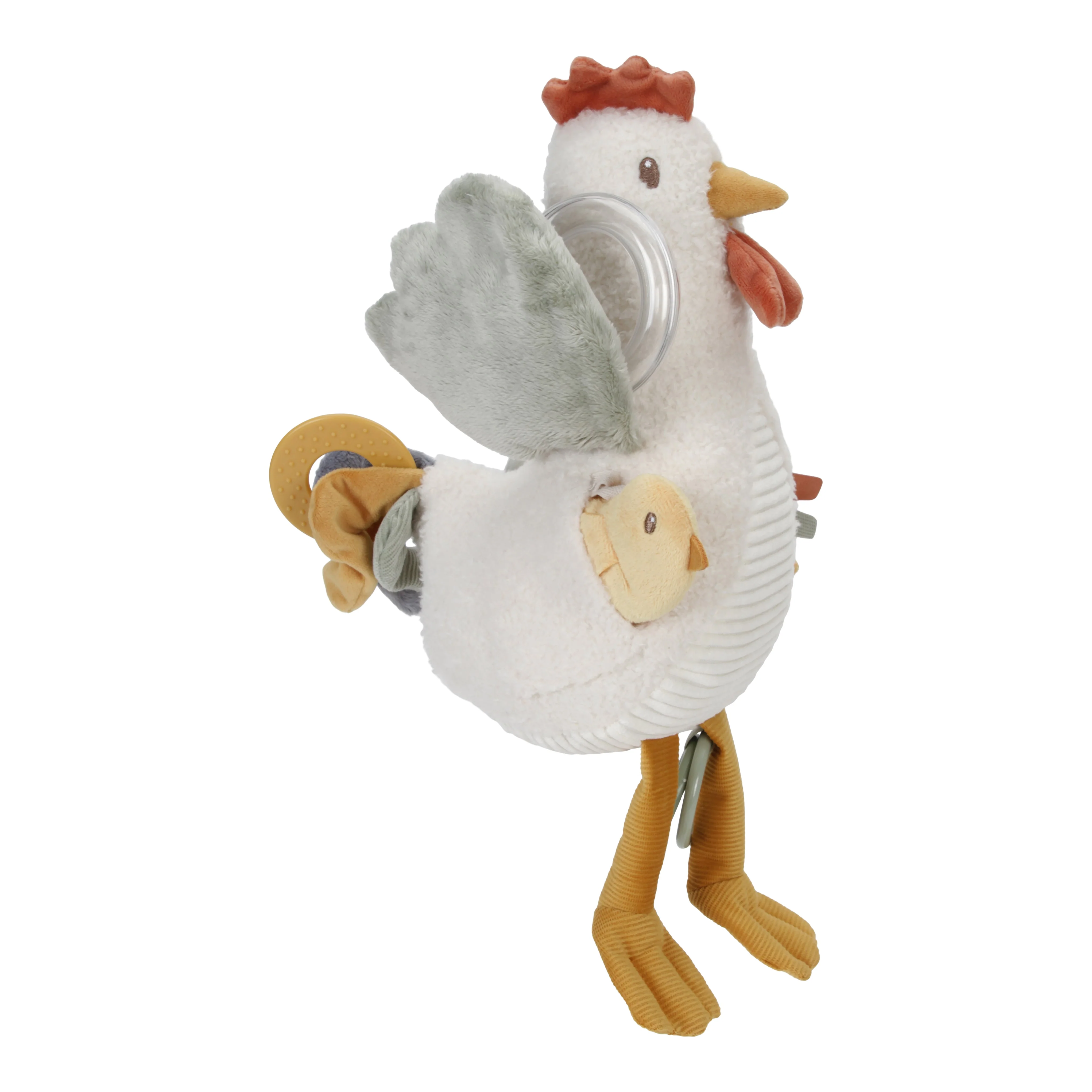 Soft Activity Chicken Plush Toy - Image 3