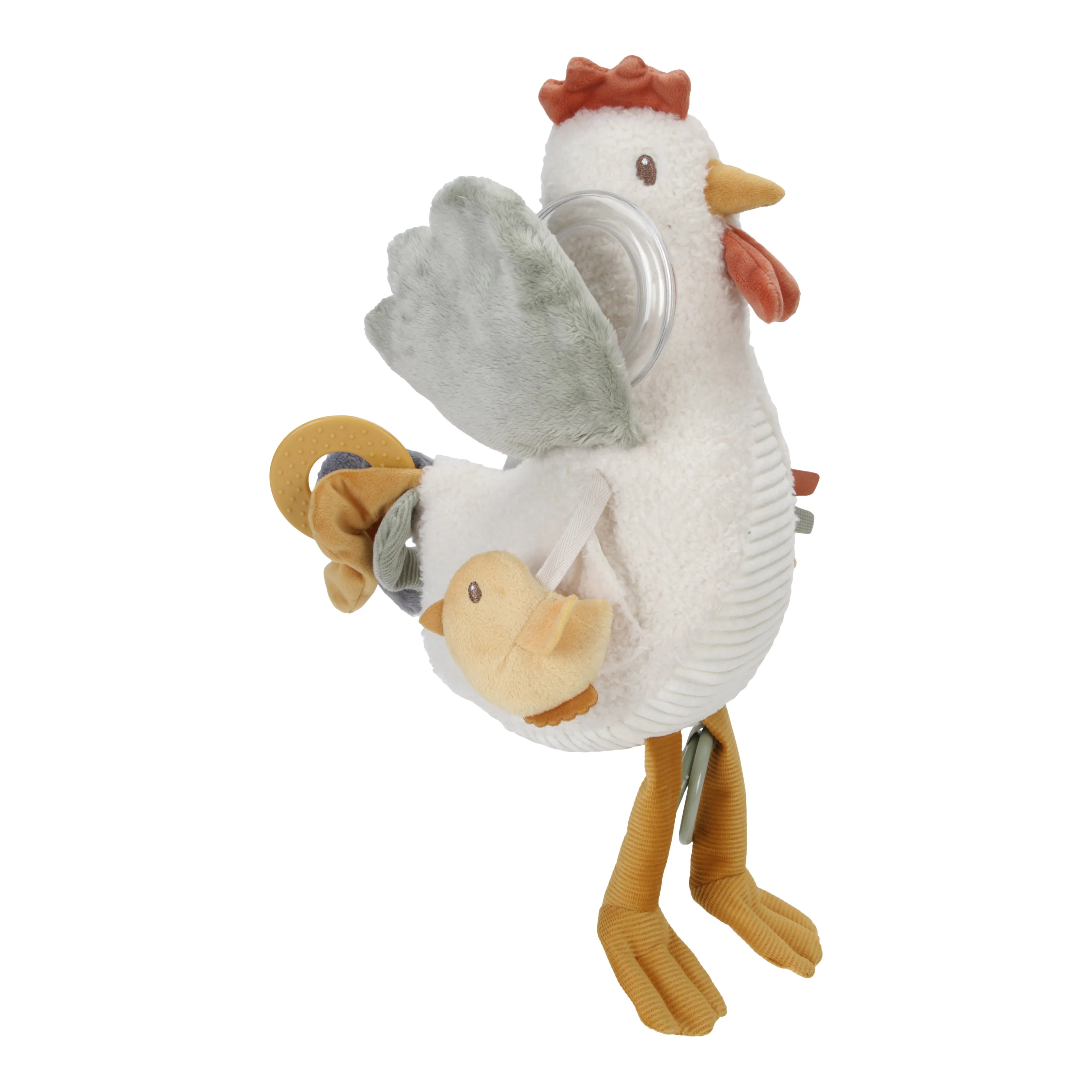 Soft Activity Chicken Plush Toy - Image 4