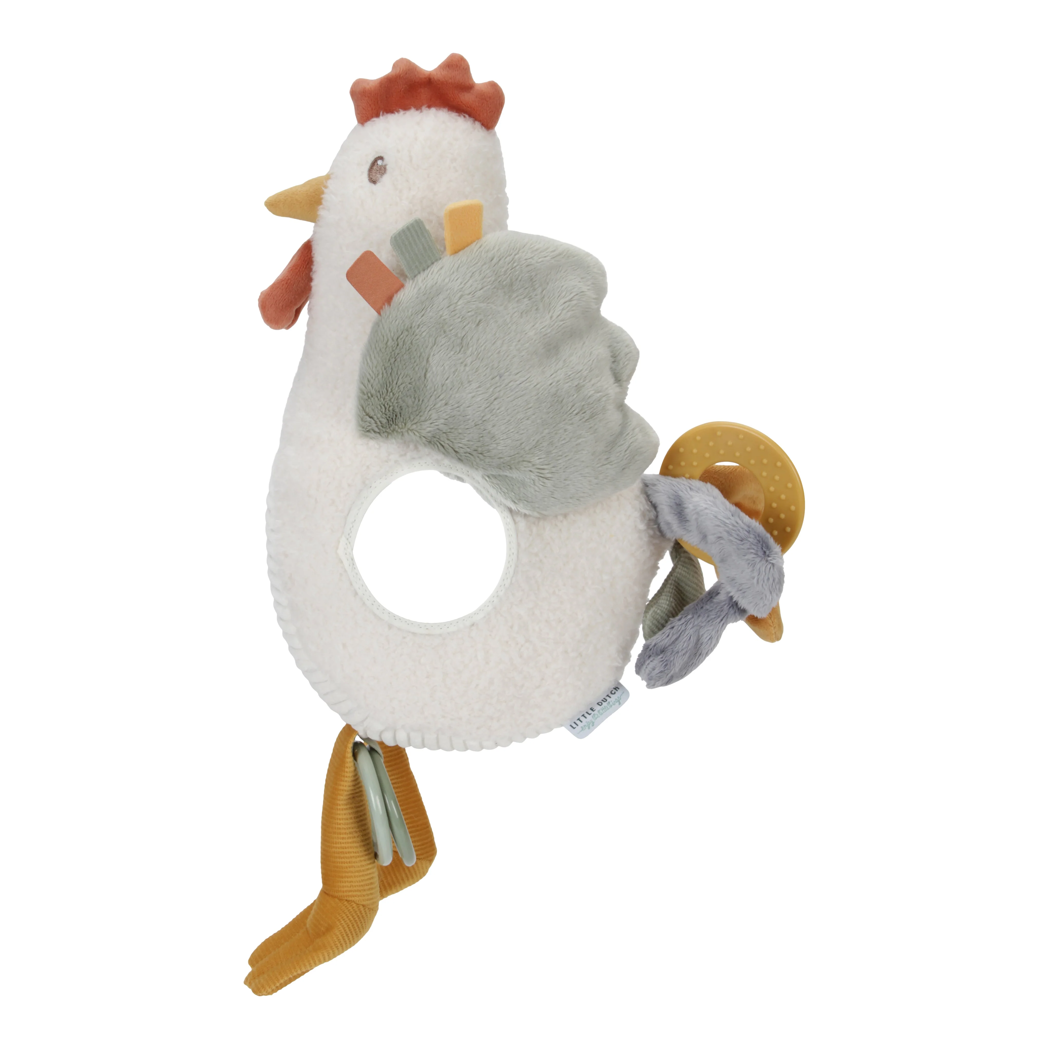 Soft Activity Chicken Plush Toy - Image 6