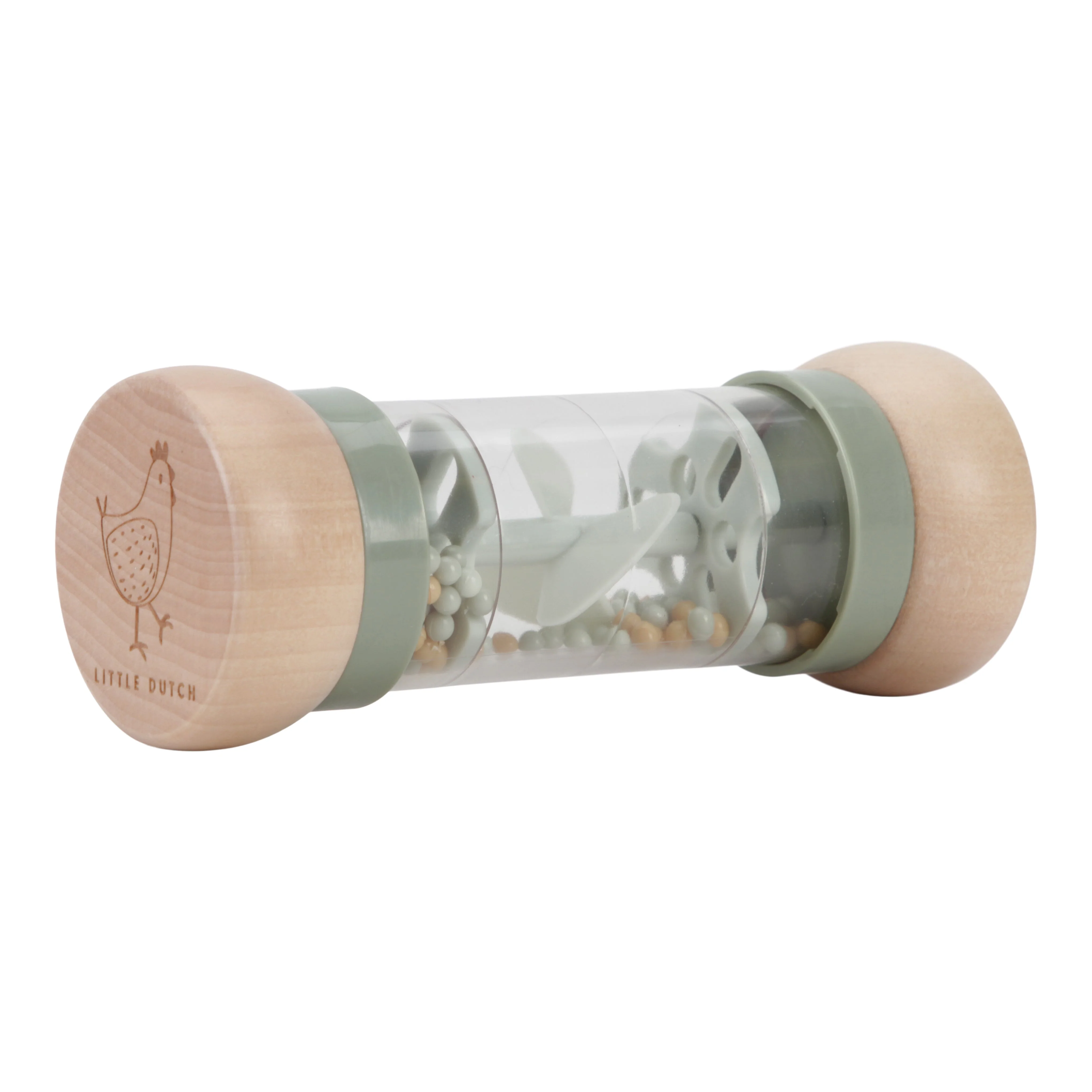 Wooden Rain Rattle - Little Farm - Image 4